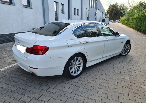 BMW Seria 5 cena 63800 przebieg: 215530, rok produkcji 2014 z Zambrów małe 22